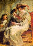 Peter Paul Rubens Helene Fourment and her Children, Claire-Jeanne and Francois china oil painting reproduction